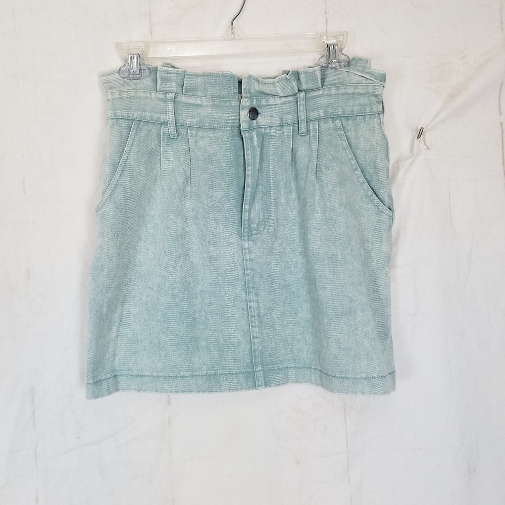 Lyn burches paper bag  mini skirt